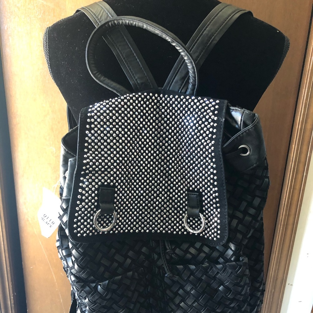 Fashionable Blinged out backpack
